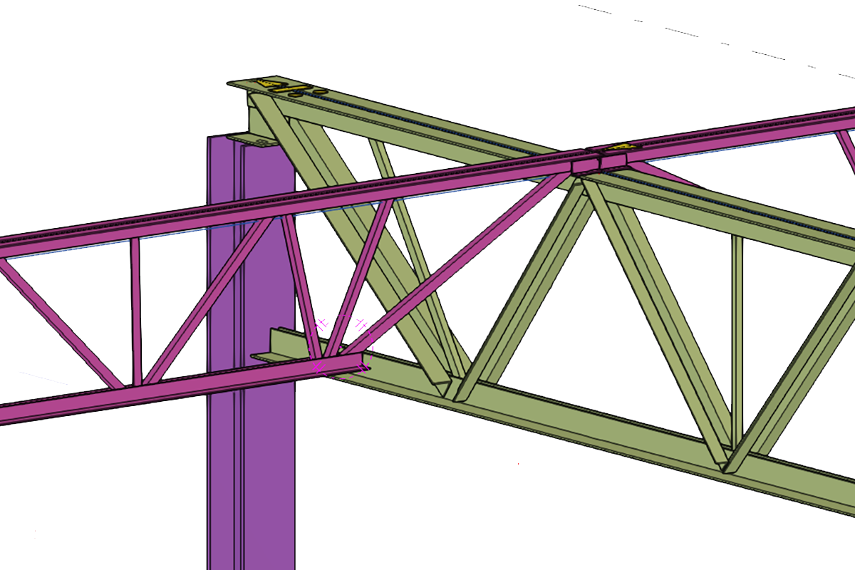 Screenshot of Tekla software