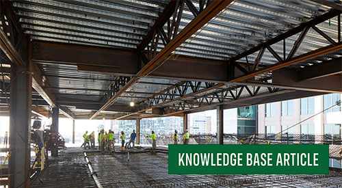 MAXIMIZING INSTALLATION EFFICIENCY IN STRUCTURAL STEEL FLOOR SYSTEMS
