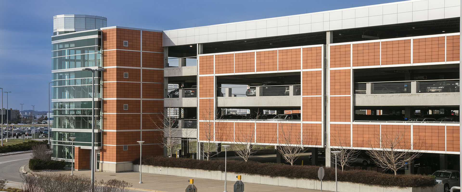Ford International Airport parking garage