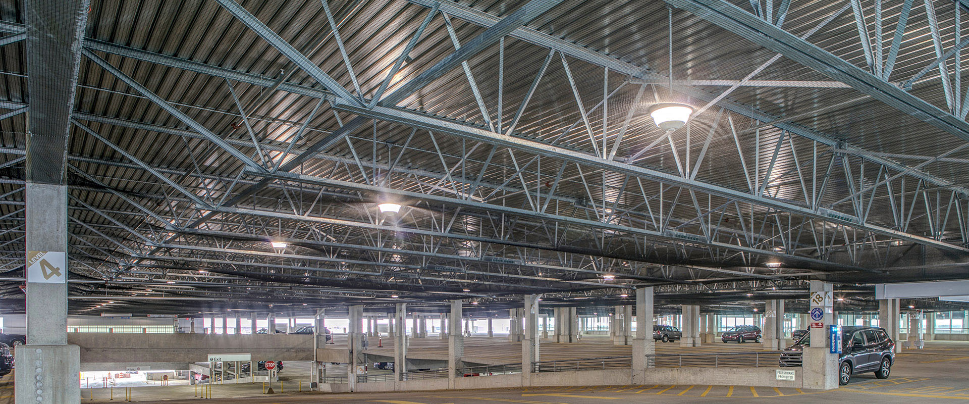 Ford International Airport parking garage